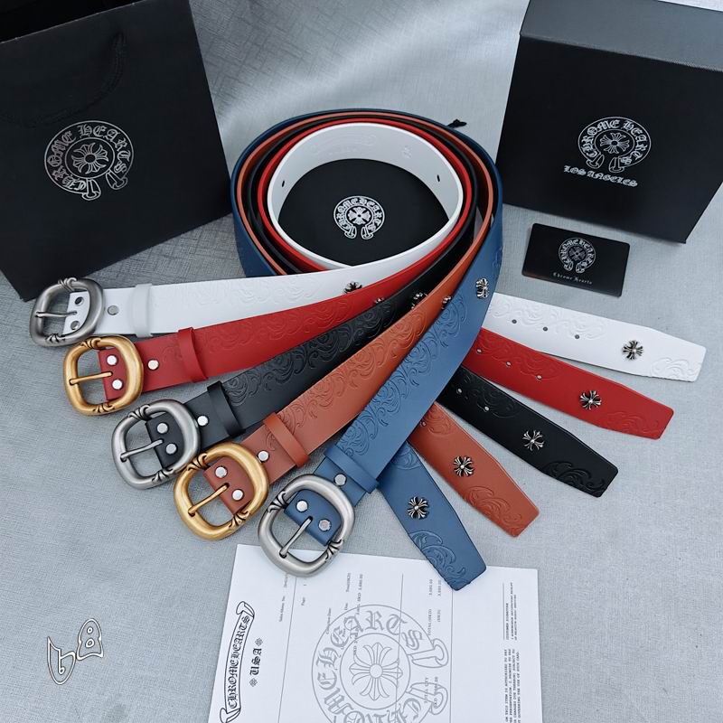 Chrome Hearts belt 38mmX90-125cm lb81